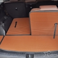 Автомобильные коврики EVA на Hyundai Santa Fe IV 3 ряда (2018-2021)