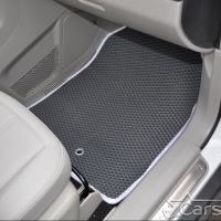 Коврики текстильные на Chevrolet Captiva рестайл 3 ряда (2011-2016)