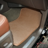 Коврики текстильные на Chevrolet Tahoe IV 3 ряда (2014->)