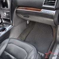 Коврики текстильные на Ford Explorer V 3 ряда (2010-2015) 