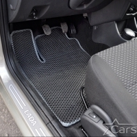 Коврики текстильные на Lada Largus I 3 ряда (2012-2021)
