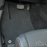 Коврики текстильные на Mitsubishi Outlander III 3 ряда (2012->)