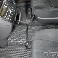 Коврики текстильные на Toyota Estima III гибрид пр.руль (2006-2019)