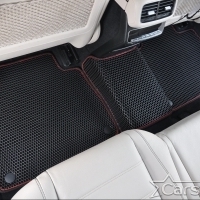 Двухслойные коврики EVA на Mercedes-Benz GLS-klasse II X167 3 ряда (2019->)