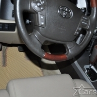 Двухслойные коврики EVA на Toyota Sequoia II 3 ряда (2008->)