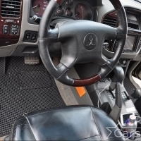 Двухслойные коврики EVA на Mitsubishi Pajero III 5D (2000-2007)