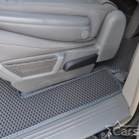 Автомобильные коврики EVA на Chrysler Grand Voyager V (2008->) 2 ряд: кресла 2+1 без прохода