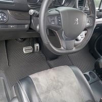 Автомобильные коврики EVA на Opel Zafira Life 8 мест не Long (2019-2025).