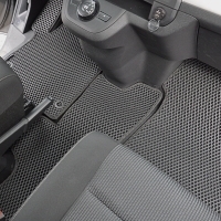 Автомобильные коврики EVA на Opel Zafira Life 8 мест не Long (2019-2025).