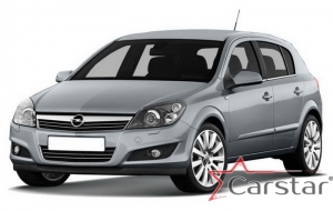 Комплект ковриков в салон Opel Astra H (2004-2014)