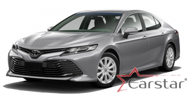 Текстильные коврики для Toyota Camry XV70 (2017->)