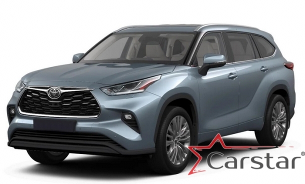 Текстильные коврики для Toyota Highlander IV (2019->) 