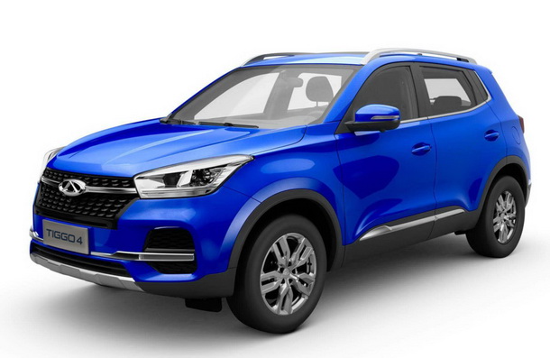 Текстильные коврики для Chery Tiggo 4 (2017->) 