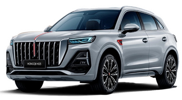 Двухслойные коврики EVA для Hongqi HS5 (2019->) 