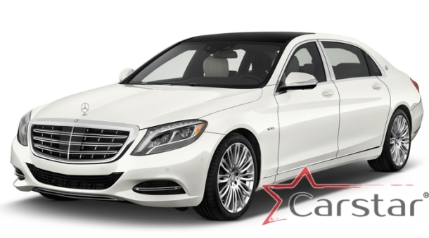 Автомобильные коврики EVA 3D для Mercedes-Benz S-klasse VI W222 Long (2013-2020)
