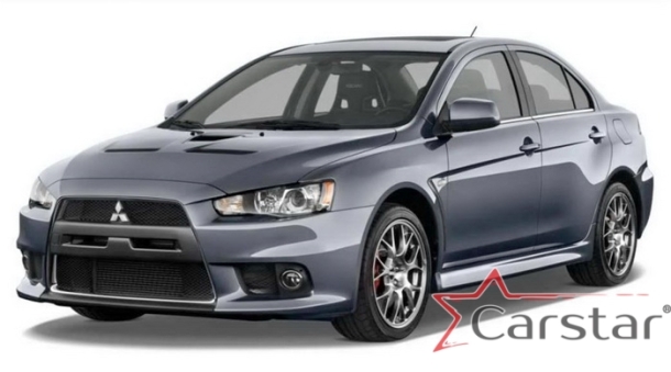 Автомобильные коврики EVA 3D для Mitsubishi Lancer_X (2007->)