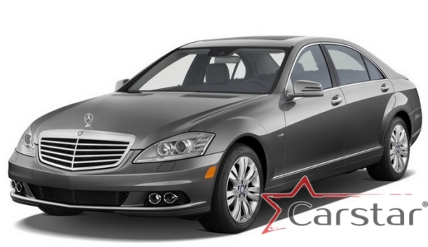 Автомобильные коврики EVA 3D для Mercedes-Benz S-klasse V W221 Long (2005-2013)