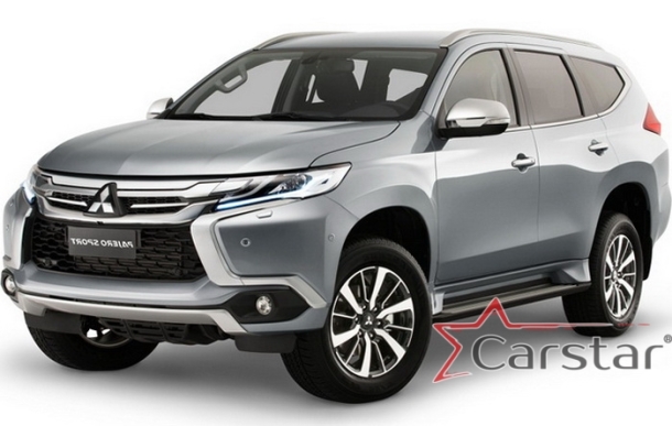 Автомобильные коврики EVA 3D для Mitsubishi Pajero Sport III (2015->)