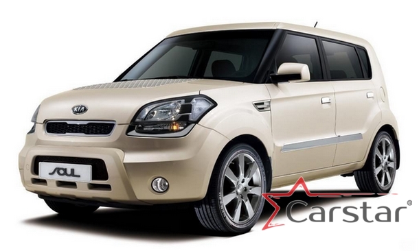 Автомобильные коврики EVA 3D для Kia Soul I (2008-2011)