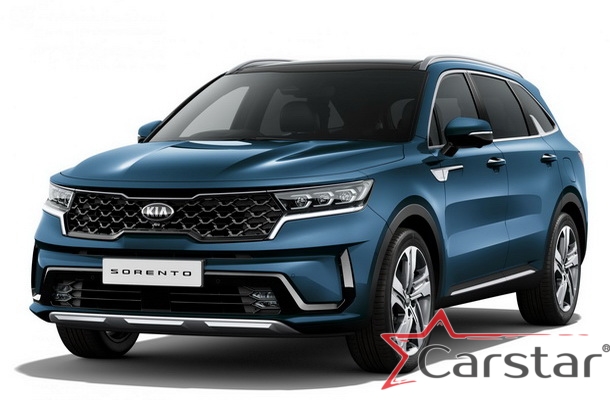 Автомобильные коврики EVA 3D для Kia Sorento IV (2020->)