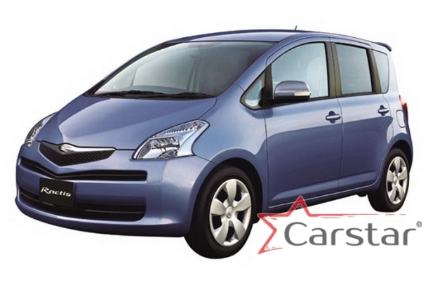 Автомобильные коврики EVA 3D для Toyota Ractis I пр.руль 4WD (2005-2010) 